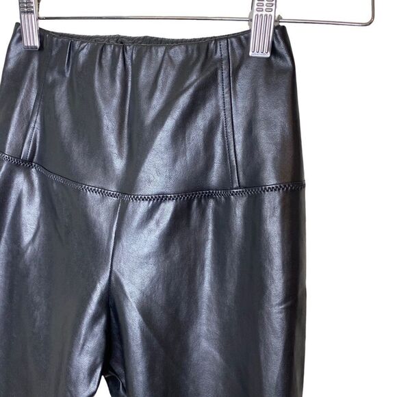 𝅺ARITZIA Daria Pant- High Waisted Vegan Leather Leggings - Picture 12 of 15